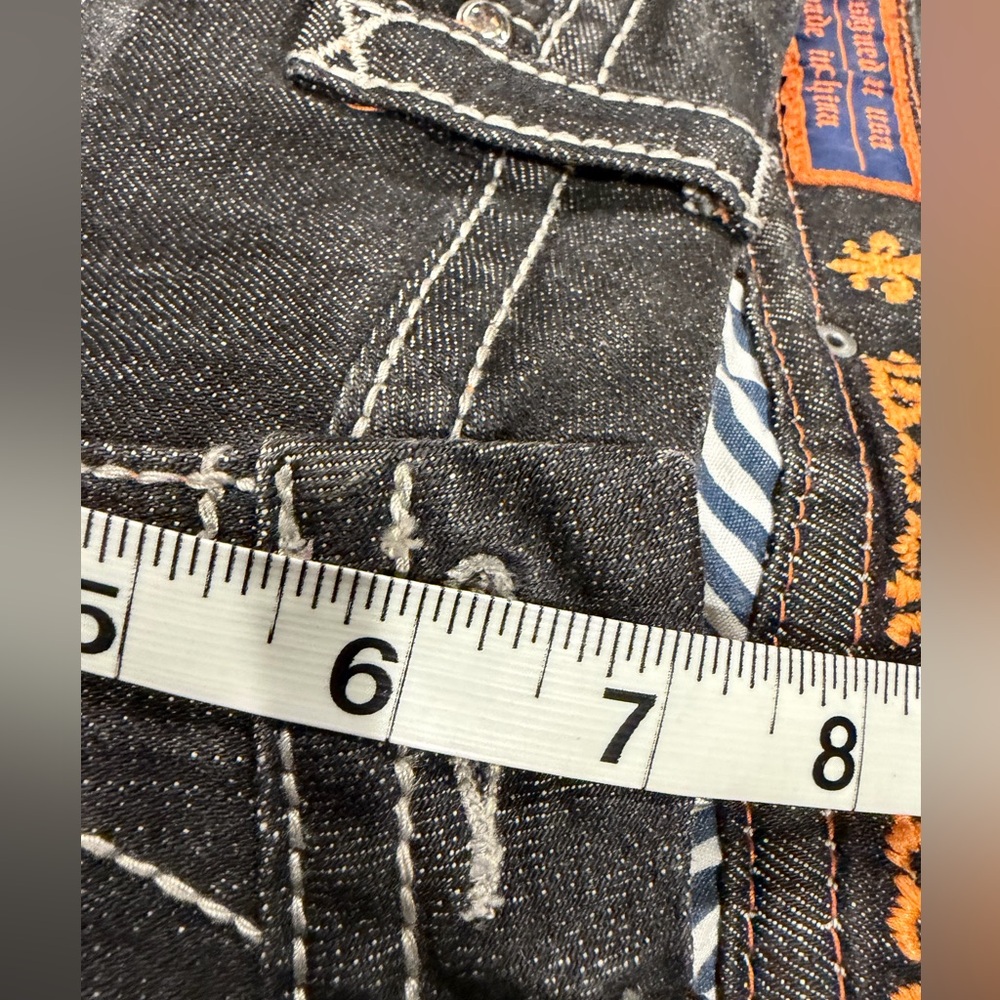 Rock Revival Women's Black Wash Sasha Straight Leg Jeans Size 26 - Picture 12 of 14